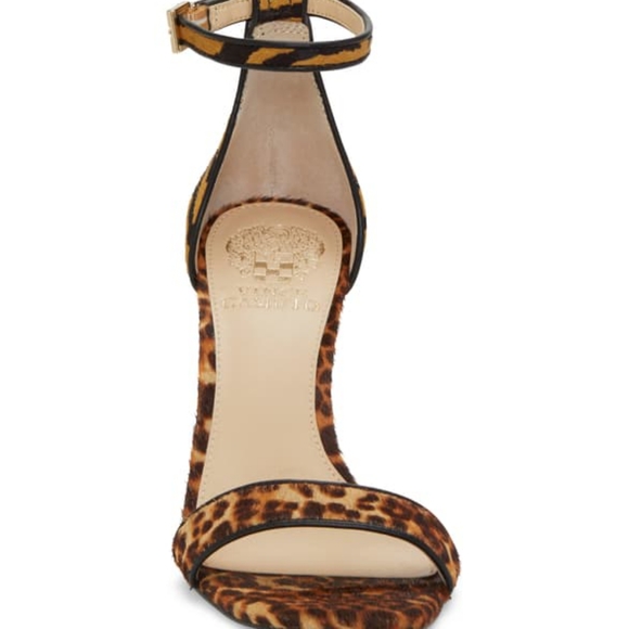 👣Vince Camuto🐈 Leopard/Tiger Sandles shoes footwear unique looking  8M & 9.5M - Picture 3 of 13